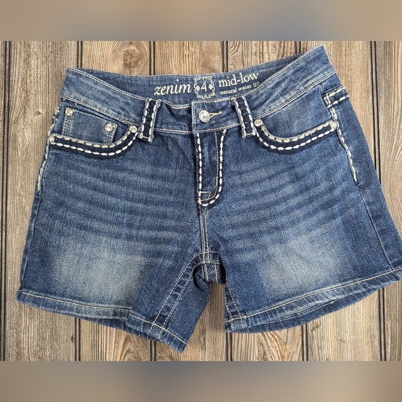Zenith M Mid-low Rise Natural Waist 27 Shorts - Picture 1 of 10